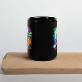 Performing With Sonic Artistry Black Glossy Mug - Beyond T-shirts